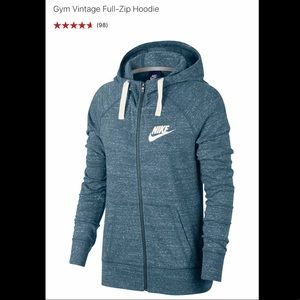 Nike Gym Vintage Full-Zip Hoodie